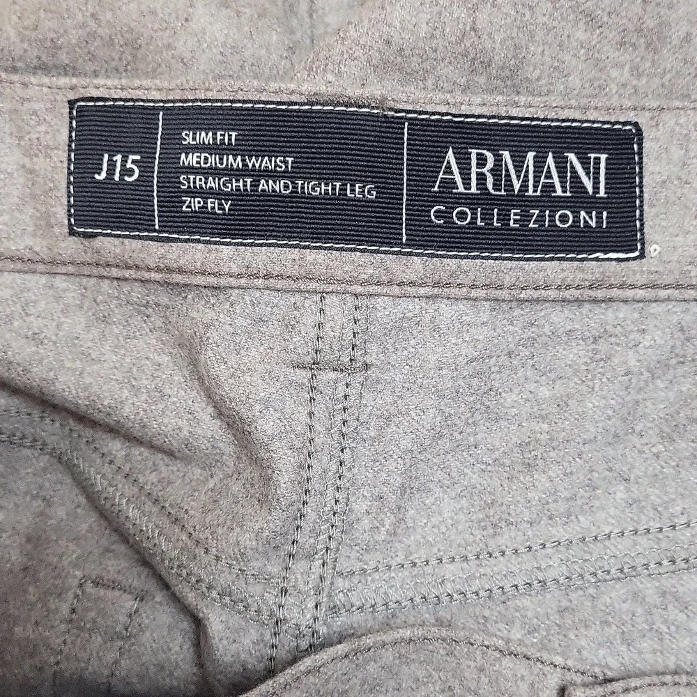Armani Jeans AJ Jeans Trouser SLIM FIT Man Greys MCJ15S